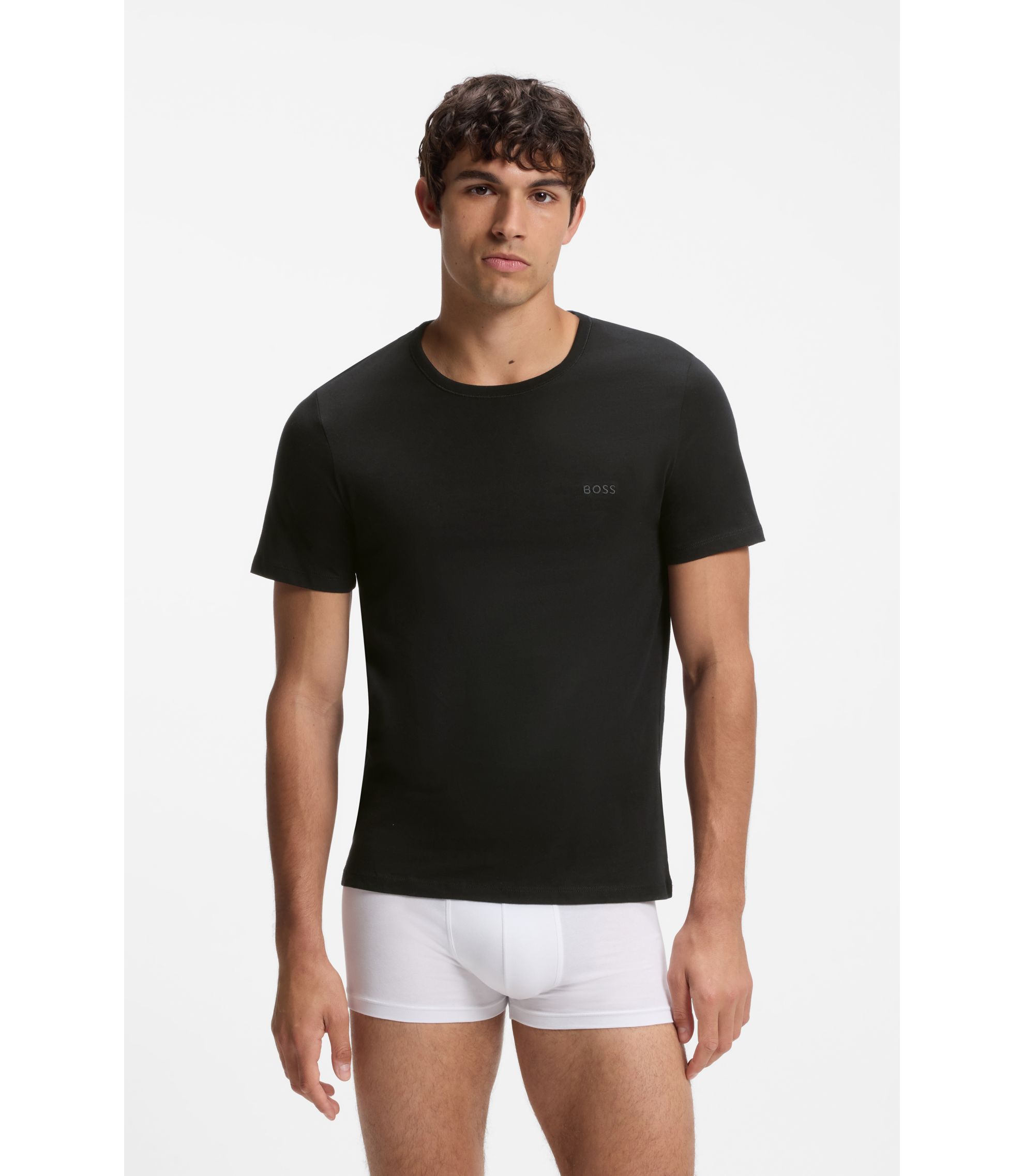 Hugo Boss TShirtRN 3P Classic (hbeu50475286975) Blau / Weiß / Grün ab