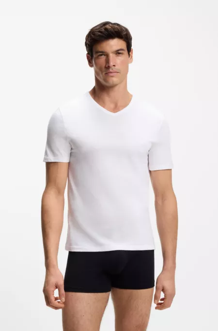 Three-pack of cotton underwear T-shirts
