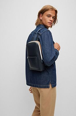 Backpacks John Richmond - Embossed Monogram backpack - J73PMJ440065999