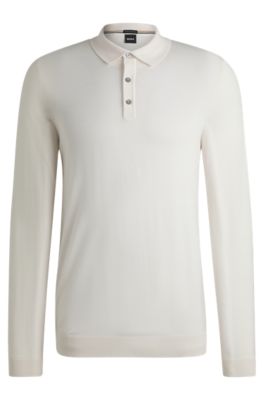 Hugo boss merino wool polo shirt hotsell