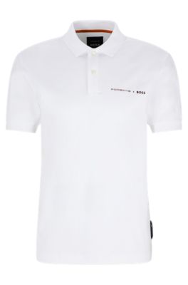 gentage Løb længes efter BOSS - Porsche x BOSS interlock-cotton slim-fit polo shirt