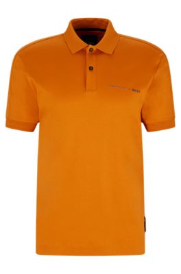 interlock-cotton x Porsche - BOSS slim-fit shirt BOSS polo