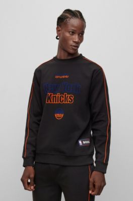 Lids New York Knicks NBA x Hugo Boss 360 Long Sleeve T-Shirt - Black