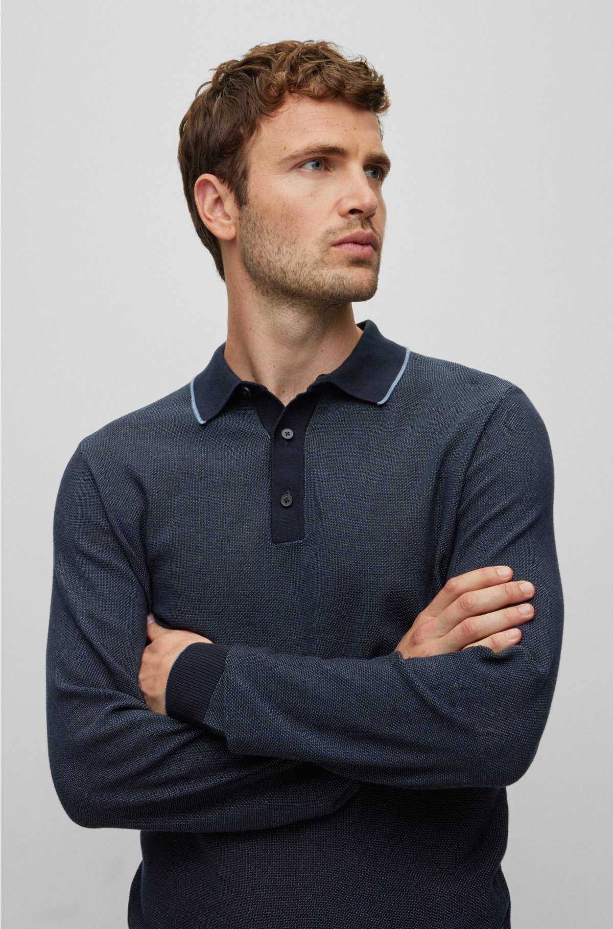Louis Vuitton 2019 Half Monogram Polo Shirt - Blue Polos, Clothing