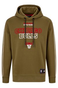 BOSS & NBA sweat à capuche en coton mélangé , NBA Bulls