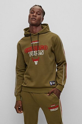 BOSS & NBA cotton-blend hoodie, NBA Bulls