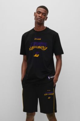 Lakers LeBron Short Sleeve Tee - Black