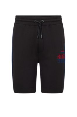 Hugo Boss Boss & Nba Cotton-blend Shorts In Nba Generic