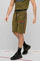 BOSS & NBA cotton-blend shorts, NBA Generic