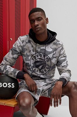 Hugo boss hot sale camo hoodie