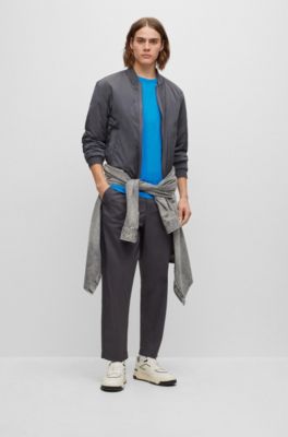 BOSS Cottonjersey regularfit Tshirt with logo patch