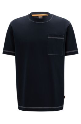 camiseta oversize hombre, color gris oscuro - racketball movil