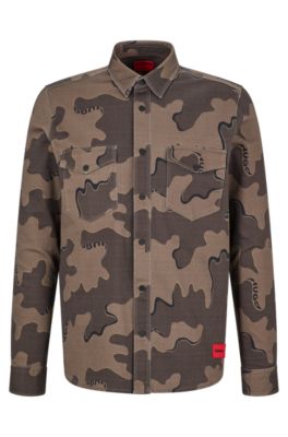 Hugo boss cheap camo jacket