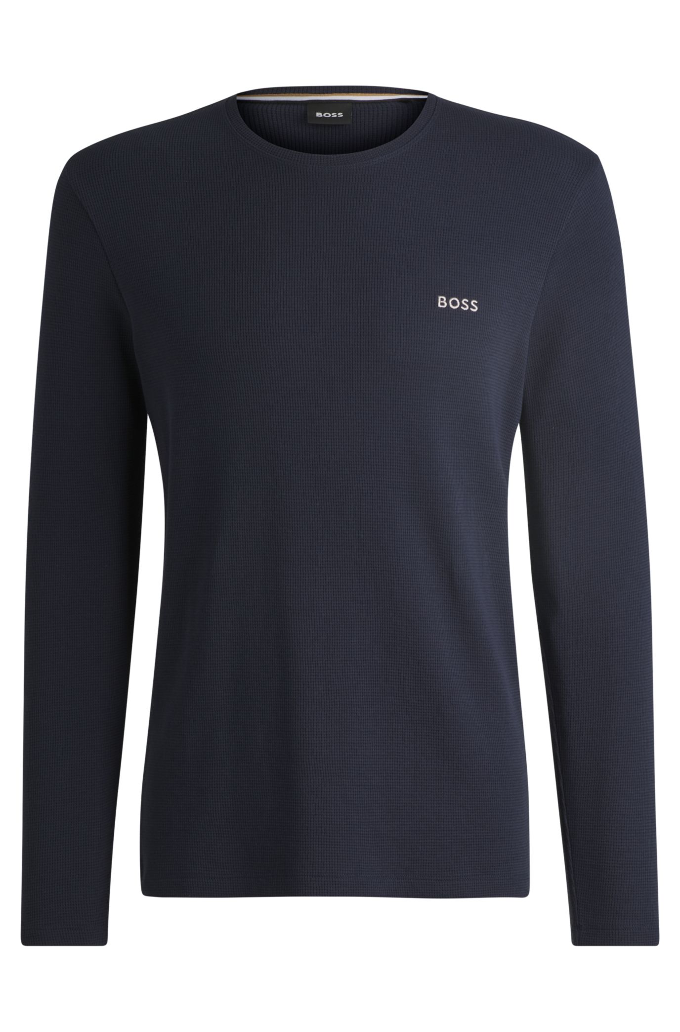 BOSS - logo with pajama T-shirt embroidered