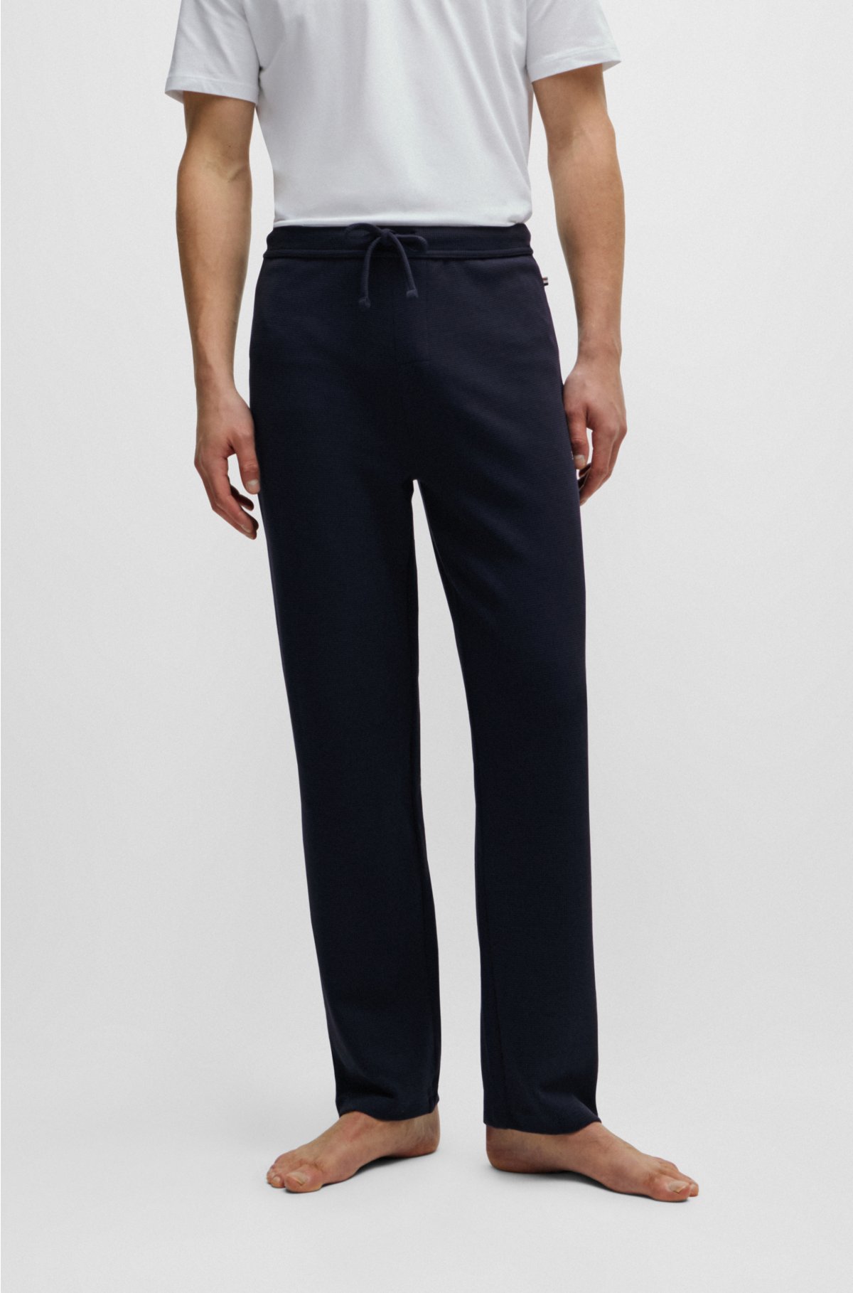BOSS - Pajama bottoms with embroidered logo