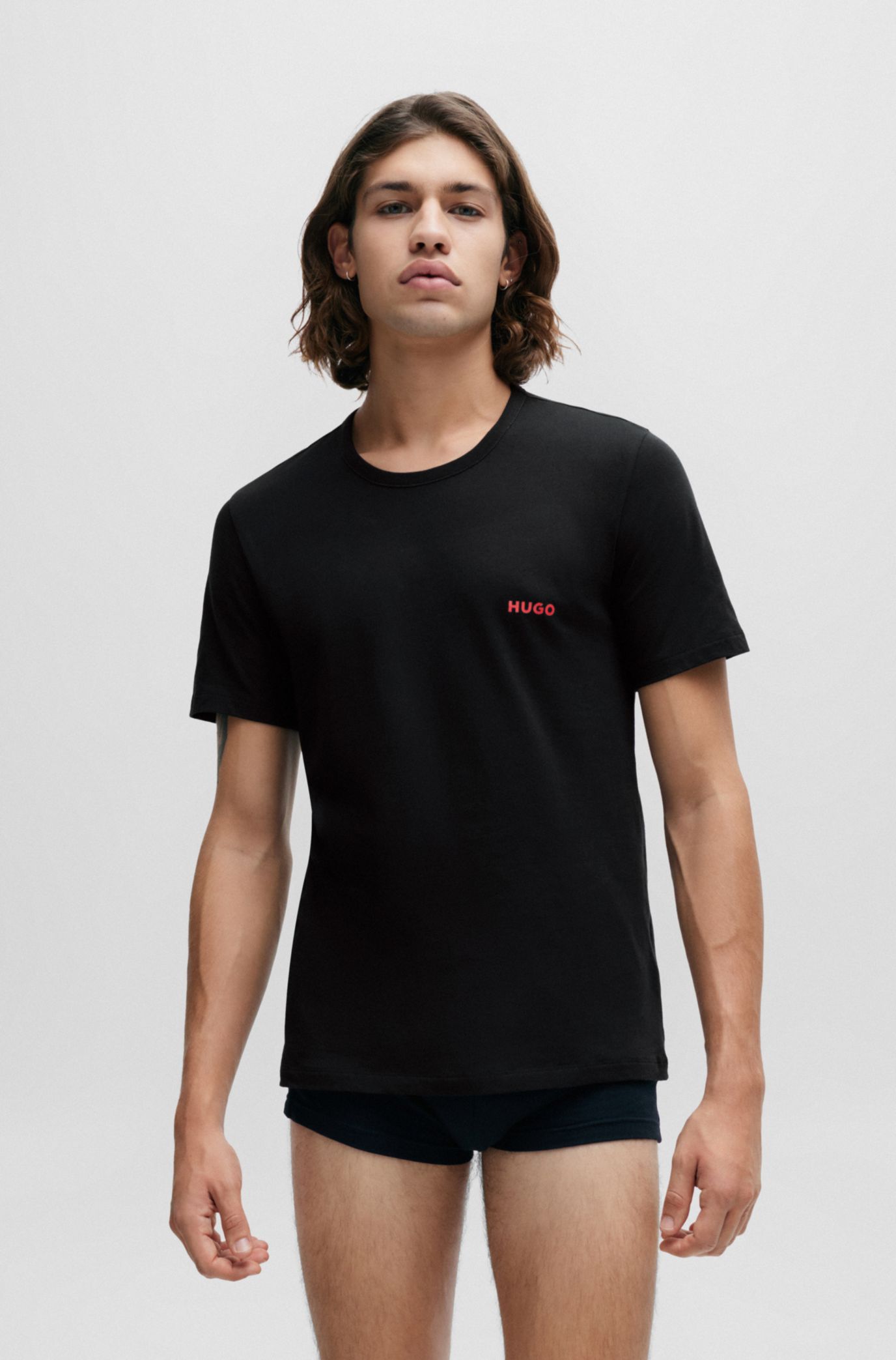 Hugo boss 3 clearance pack t shirts 2019