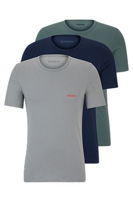 Hugo boss 3 shop pack t shirts 2018