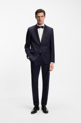 Camisa de vestir slim fit en algod&oacute;n el&aacute;stico de planchado f&aacute;cil, Blanco