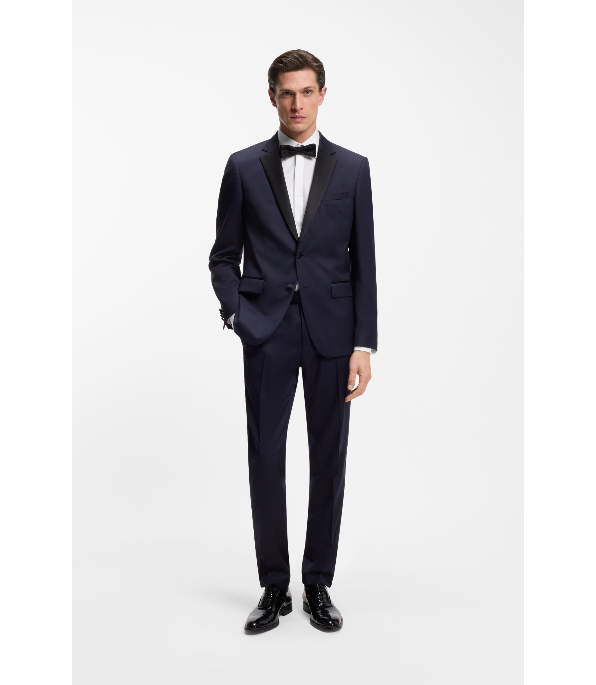 hugo boss trim fit dress shirt Hugo Boss Men's Structured Performance-Stretch Slim-Fit Shirt