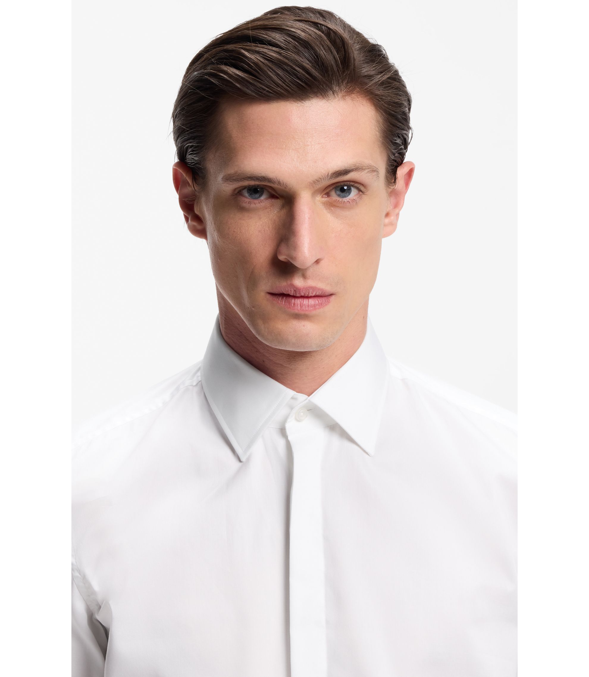 boss regular fit dress shirt HUGO by Hugo Boss Men's Slim-Fit Logo-Print Button-Down Shirt, Created for  Macy's