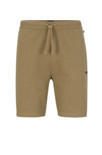 BOSS - Pajama shorts with embroidered logo | Shorts