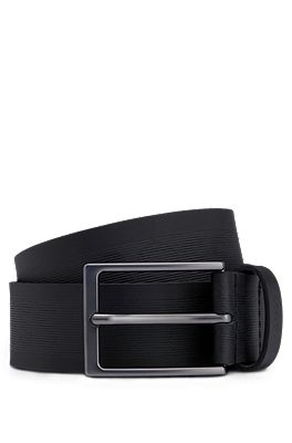 Hugo boss belt clearance black leather mens