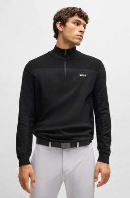 Italian-leather reversible belt with pin and plaque buckles, Black