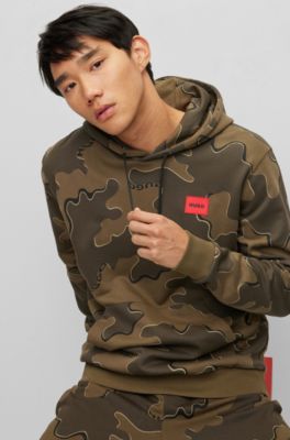 Shop hugo boss camo jacket on Sale HUGO Water repellent regular