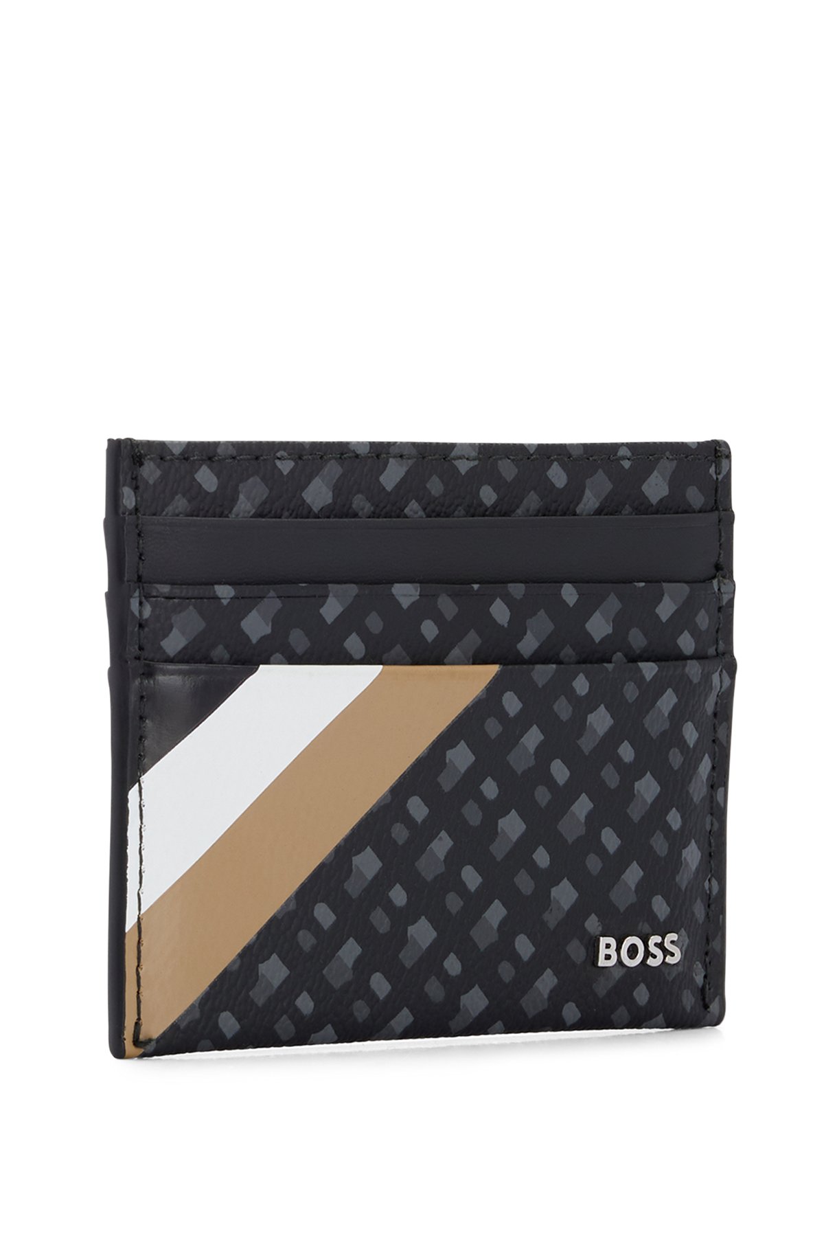 coin card holder cloth small bag Louis Vuitton Black in Cloth