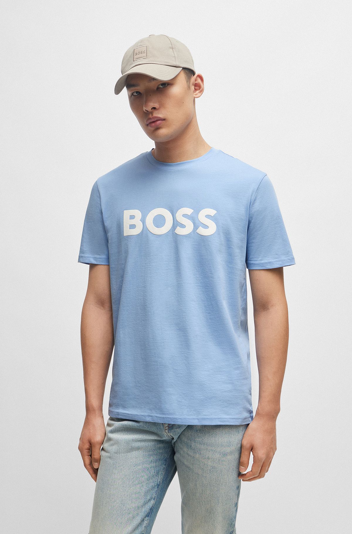 in HUGO | Blue BOSS Men by T-Shirts