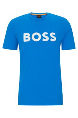 Hugo boss large outlet logo t shirt