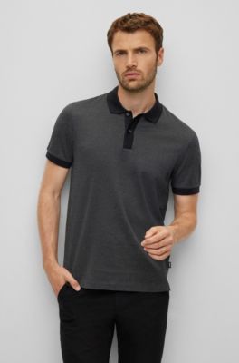BOSS Mercerisedcotton polo shirt in a slim fit