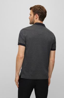 BOSS Mercerisedcotton polo shirt in a slim fit