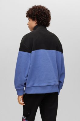 Veste Polaire Winnipeg Jets LNH – Bleu, Logo Brodé, Avec Petite Déchirure