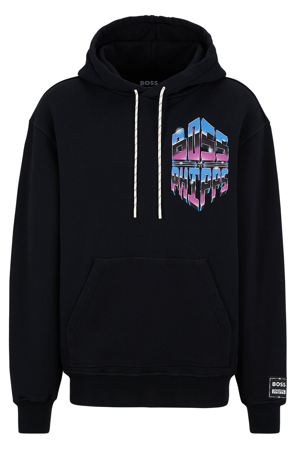 BOSS - BOSS x PHIPPS oversized-fit hoodie in cotton