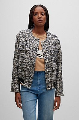 Boss Babe Tweed Woven Tassel French Design Jackets – Beautylicious you