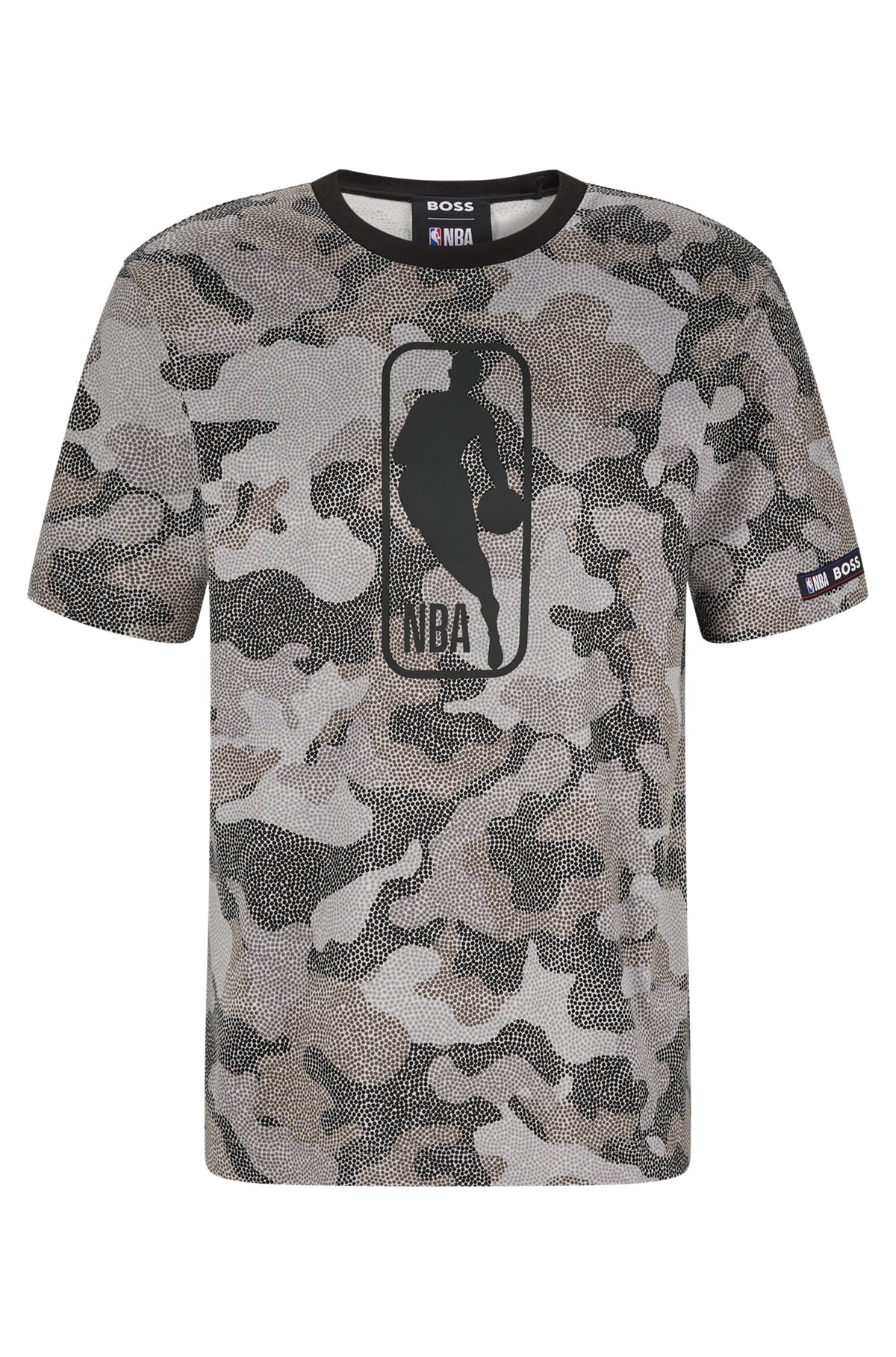 BOSS & NBA t-shirt en jersey de coton à motif camouflage, NBA Generic