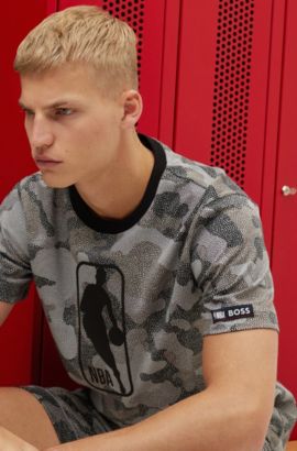 Shop BOSS x NBA Boston Celtics® Long-Sleeve T-Shirt