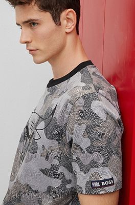 Hugo boss shop camo t shirt