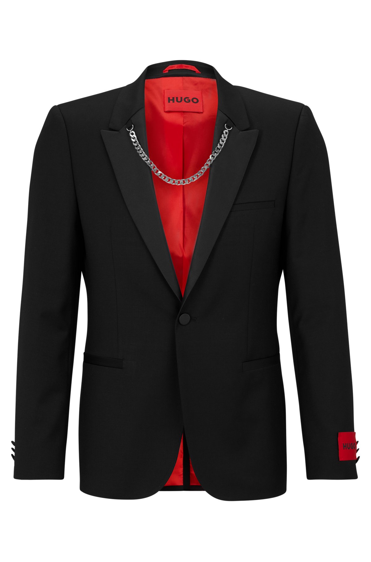 Red Blazer Black Trim | proyectosarquitectonicos.ua.es