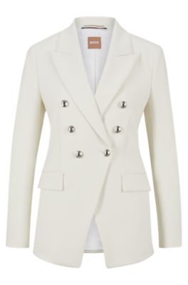 Hugo boss white blazer new arrivals