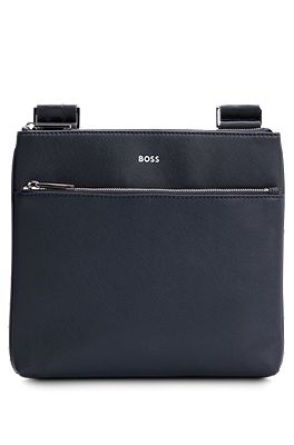 Hugo boss shoulder shop bag mens leather