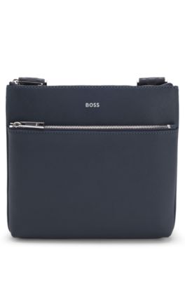 Sac enveloppe avec logo imprim&eacute; en transfert, bleu clair