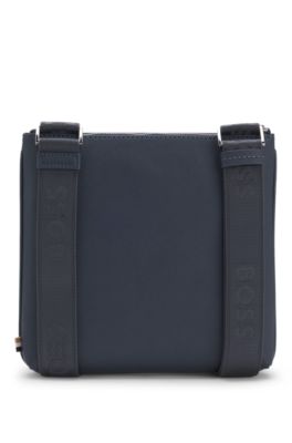 Sac enveloppe avec logo imprim&eacute; en transfert, bleu clair