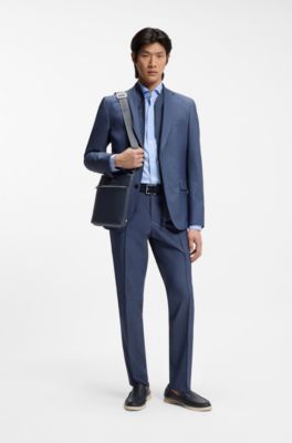 Sac enveloppe avec logo imprim&eacute; en transfert, bleu clair