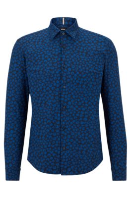 Louis Vuitton Mixed Monogram Pyjama Shirt, Black, 34