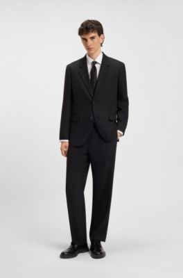 Slim-fit shirt in poplin, White