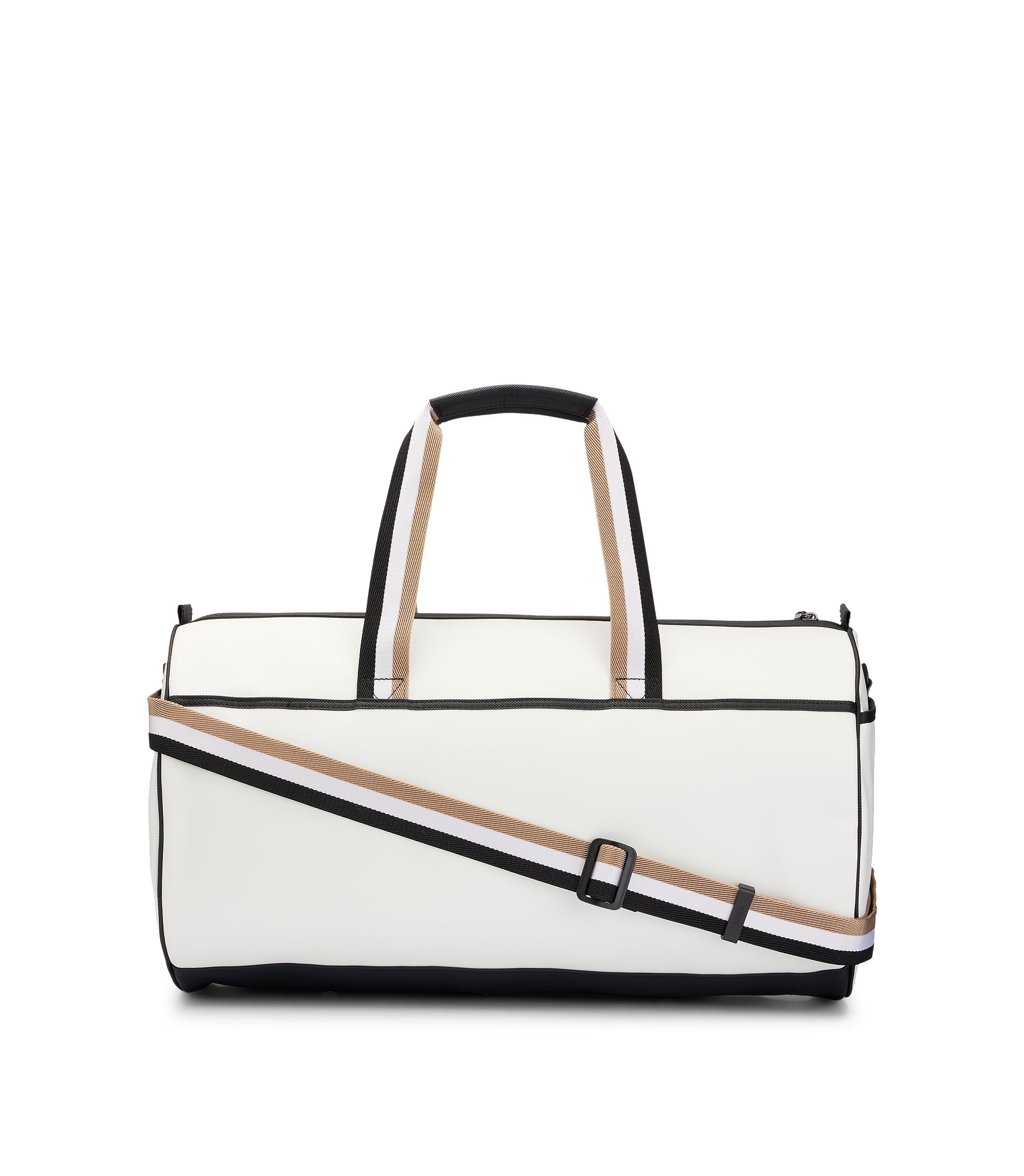 BOSS - BOSS x Matteo Berrettini Faux-leather holdall with BOSS - BOSS x Matteo Berrettini Faux-leather holdall with
