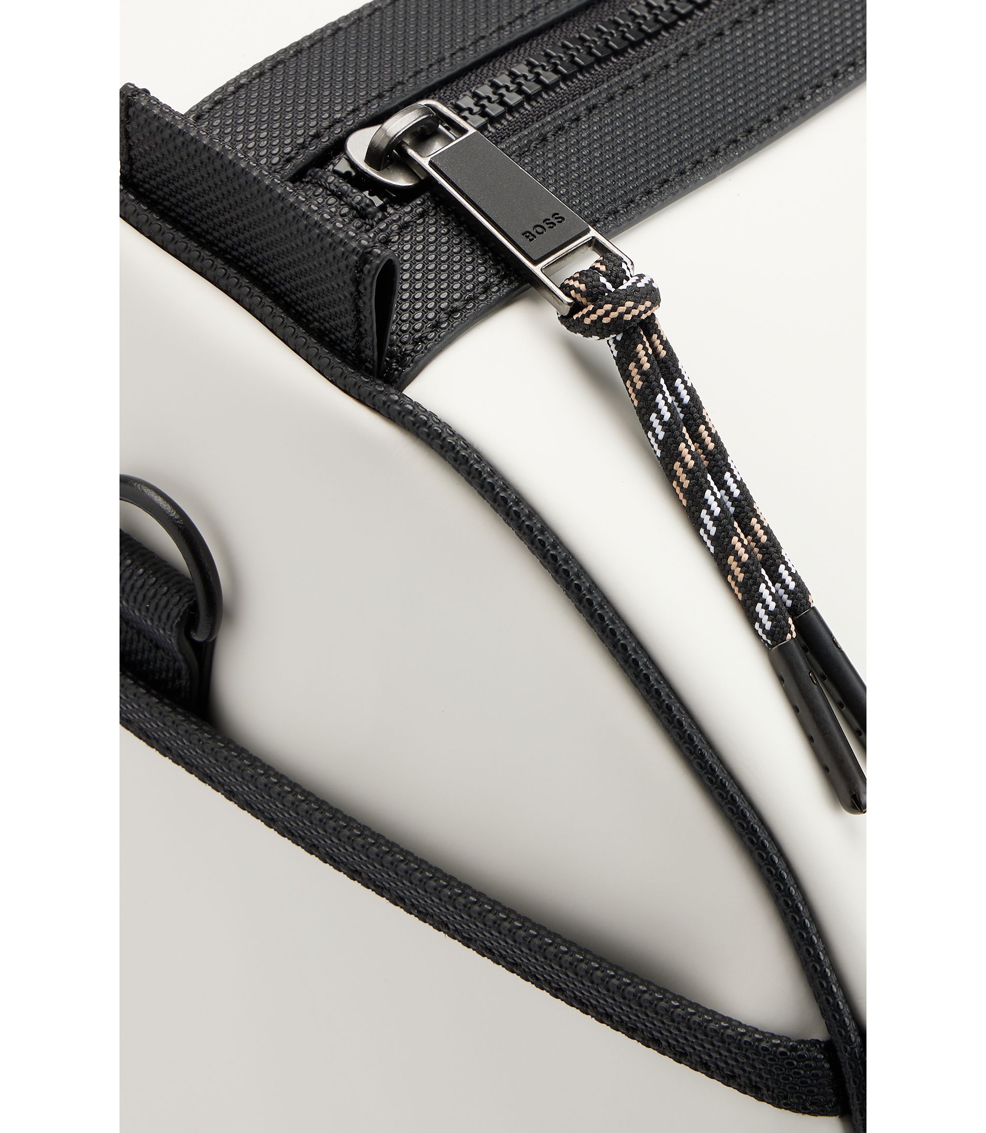 BOSS - BOSS x Matteo Berrettini Faux-leather holdall with BOSS - BOSS x Matteo Berrettini Faux-leather holdall with