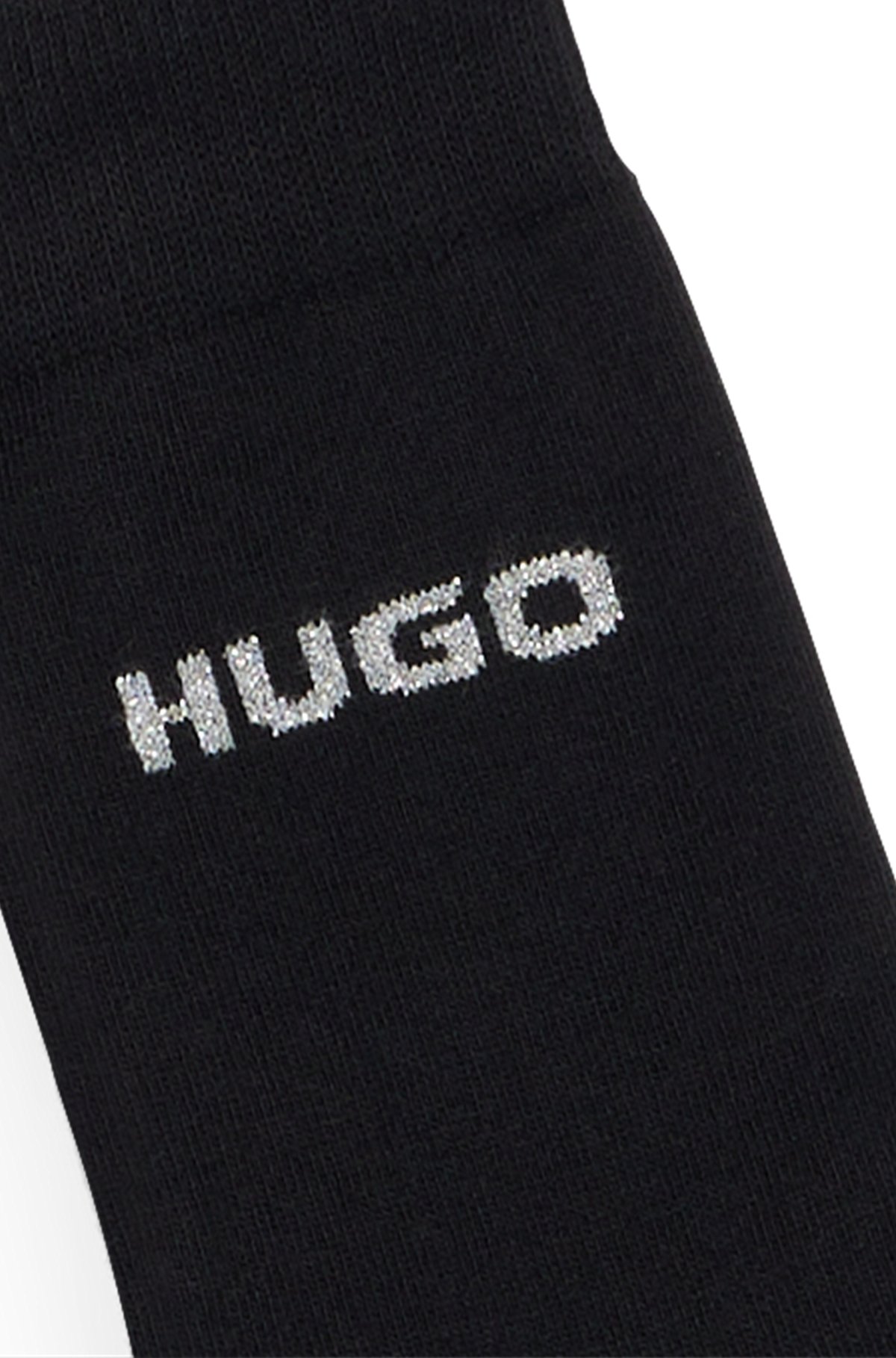 HUGO - Two-pack of sparkling-logo socks in a cotton blend